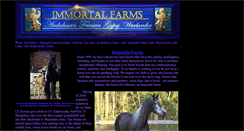 Desktop Screenshot of immortalfarms.com
